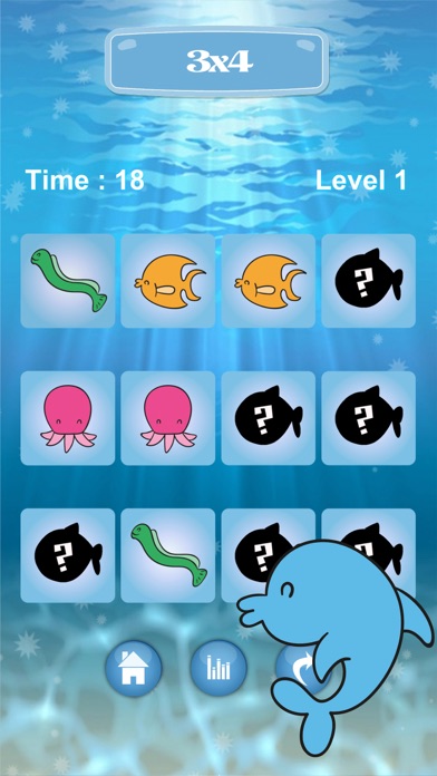How to cancel & delete Ocean Match Puzzle Find The Pairs for kid from iphone & ipad 3