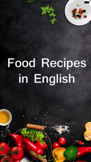 Food Recipes in English