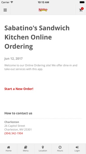 Sabatino's Sandwich Kitchen - Charleston, WV(圖1)-速報App