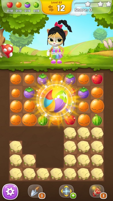 How to cancel & delete Emma the Cat: Fruit Mania from iphone & ipad 4