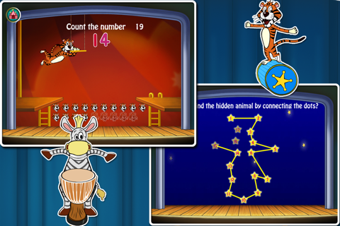 Circus Math School- Toddler & Kids Learning Games screenshot 4