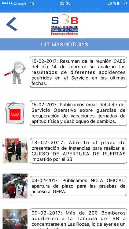 Sindicato de Bomberos 2.0