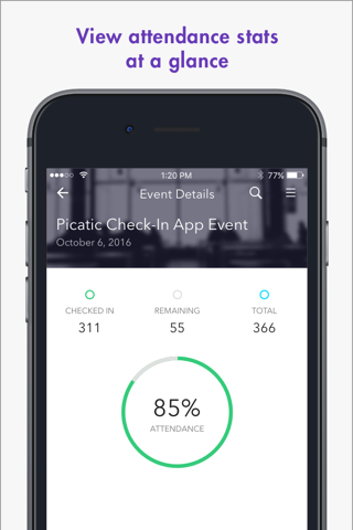 Picatic Check-in & Ticket Scanning screenshot 3