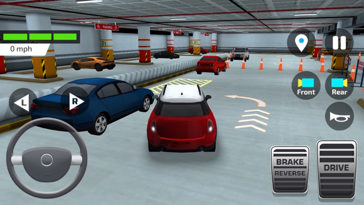 High School Driving Test – Car Driving and Parking screenshot-3