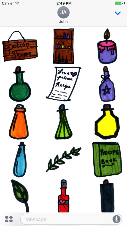 Potion Shoppe Doodles