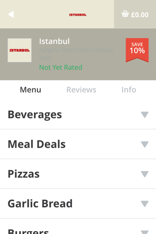 Istanbul Takeaway screenshot 3