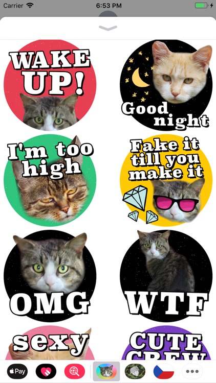 Cat Stickers Meow screenshot-3