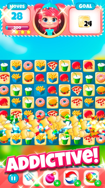 Burger Match 3 screenshot-6