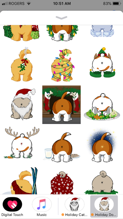 Holiday Dog Butts screenshot 2