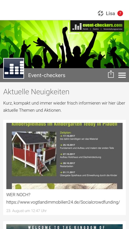 Event-checkers