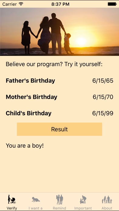 Boy or Girl Calendar screenshot 4