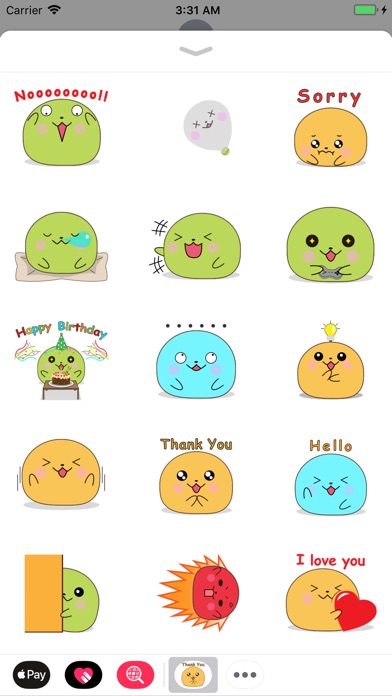 Peanut Animated Stickers screenshot 3