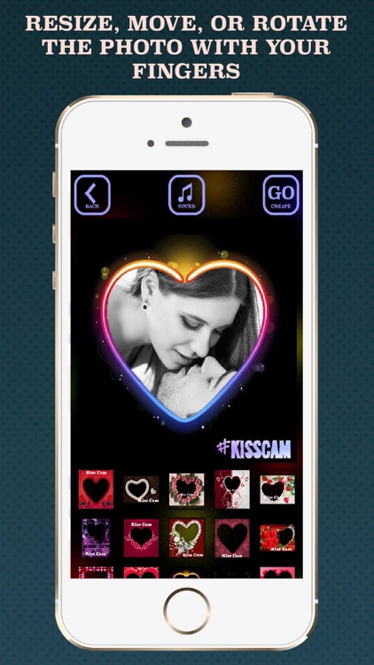 Kiss Cam video maker music screenshot-3