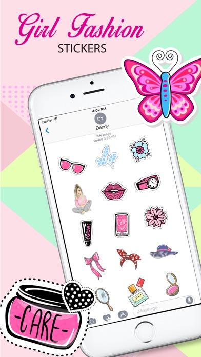 Girlish Beauty Stickers screenshot 3