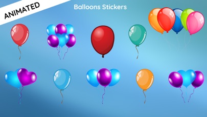 How to cancel & delete Animated Balloon Birthday Pack from iphone & ipad 1