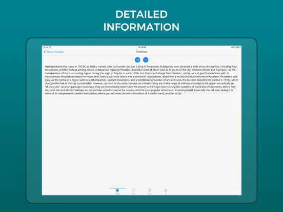 Antalya Travel Guide with Offline Street Map screenshot 4