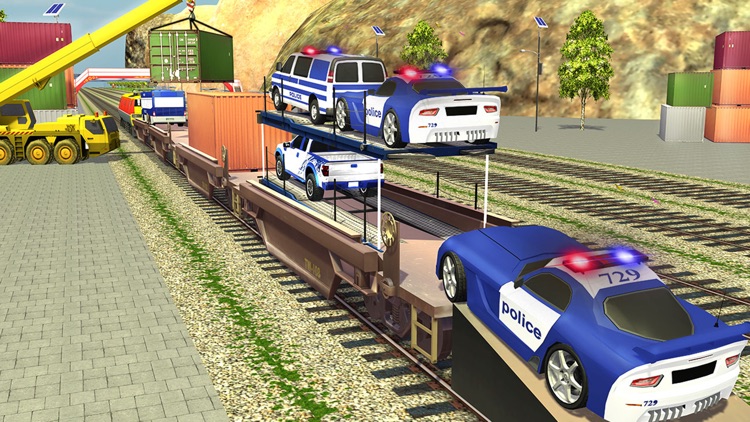 Train Sim Police Car Transport