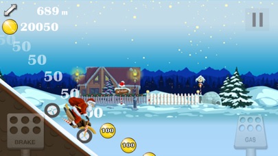 Santa Snow Road Climb Racing screenshot 3
