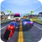 City Traffic: Rider Highway Bike is super-fast-paced highway traffic rider3d game with stunning graphics and smooth driving controls