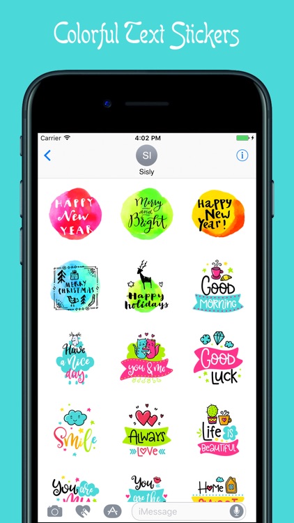 Colorful Quotes Stickers