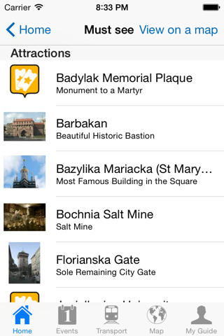 Krakow Travel Guide Offline screenshot 4