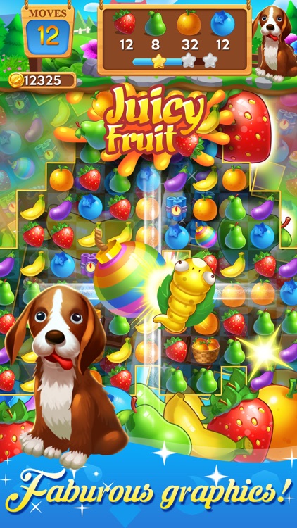 Juicy Fruit-Match 3 jam heroes screenshot-3