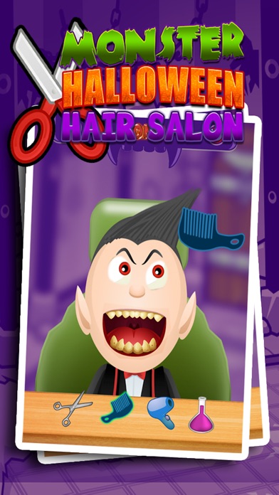 Monster Halloween Hair Salon screenshot 2