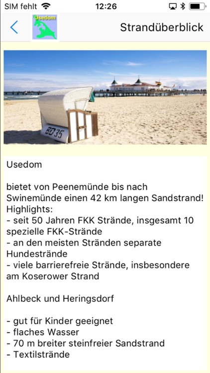 Urlaubs-App für Strand+Mee(h)r screenshot-7