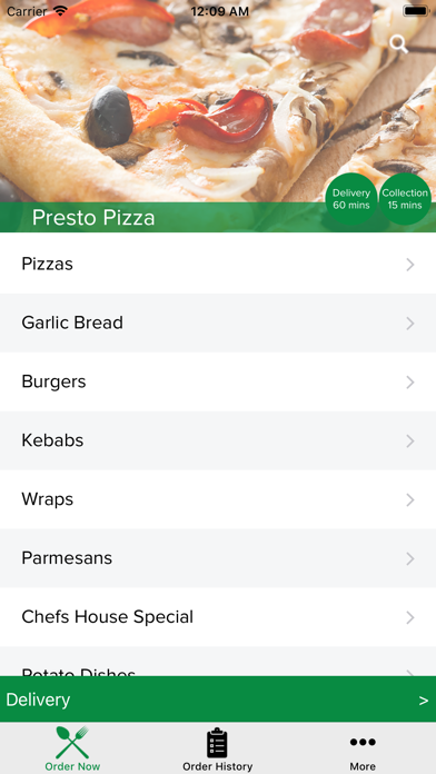 Presto Pizza TS15 9XN screenshot 2