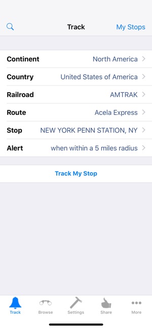 TrackMyStop Never Miss a Stop(圖1)-速報App