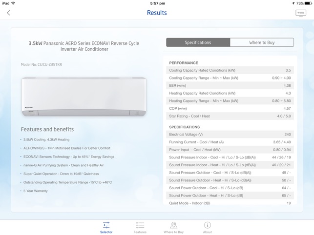 Aircon Sizing Wizard for iPad(圖3)-速報App