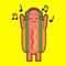 The official Dancing Hotdog game