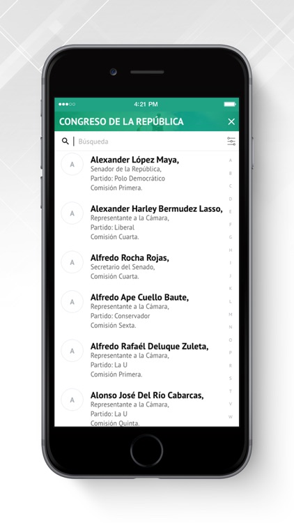 Conexión Congreso screenshot-3