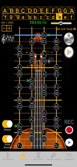 中提琴調音器 - 音準練習伴侶(圖4)-速報App