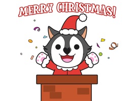 Husky & Dogs Animated Stickers