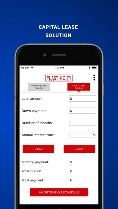 Lease Calculator - PLASTIKCITY screenshot 3