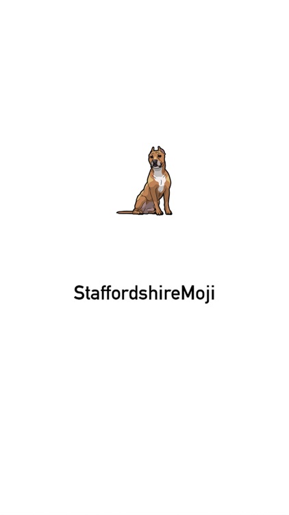 StaffordshireMoji - American Staffordshire Emoji