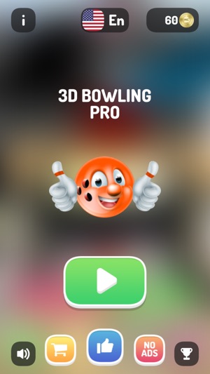 3D Bowling Pro - 保齡球專業版 最逼真的遊戲(圖1)-速報App