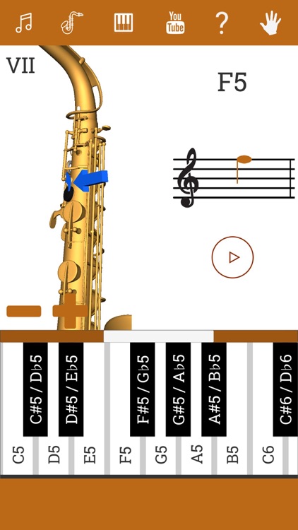 3D Saxophone Fingering Chart screenshot-6