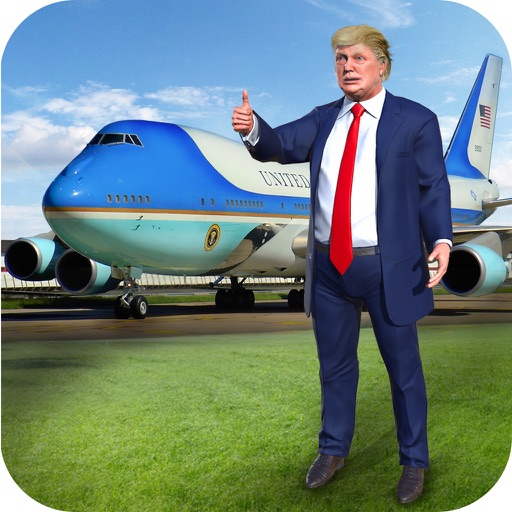 Presidential Airplane Simulator - Fly Wings War