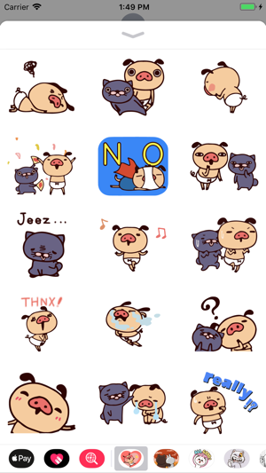 Polly Cute Stickers Pack App(圖3)-速報App