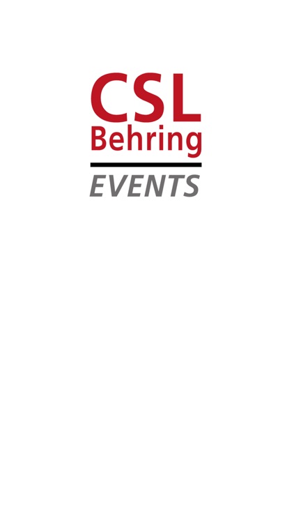 CSL Behring Events