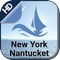 New York - Nantucket boating offline fishing chart