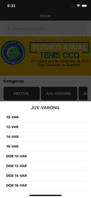 Torneo Anual de Tenis CCQ(圖3)-速報App