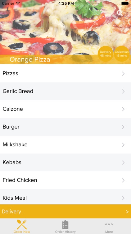 Orange Pizza