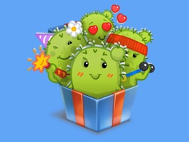 New funny sticker pack with a lovely Cactus
