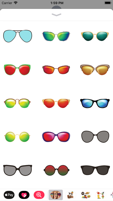 Sunglasses Sticker Pack screenshot 3