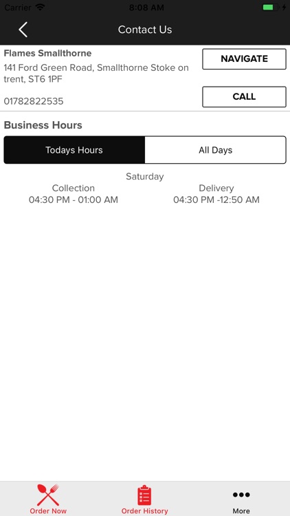 Flames Smallthorne Ford Green screenshot-3
