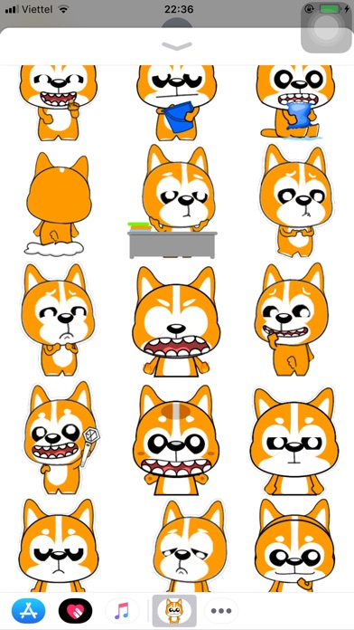 Pup Dog Animated Stickers screenshot 2