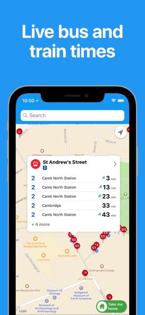 Cambridge Bus & Train Times(圖1)-速報App